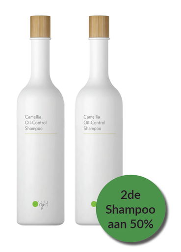 Promo: O'right Camellia Shampoo 400ml  2e Fles Aan Halve Prijs
