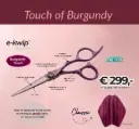 Promo: E-kwip+ Burgundy Touch  + 4 Gratis Kapmantels