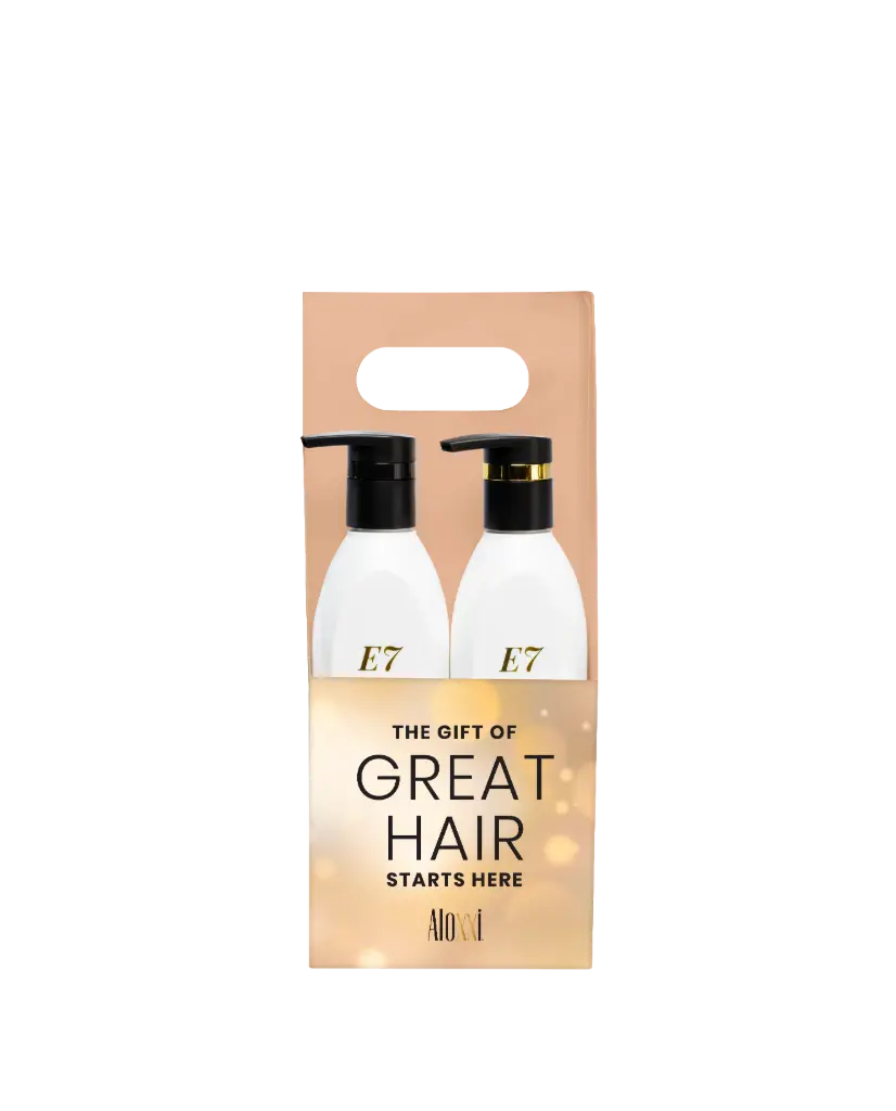 Promo: Aloxxi E7 Duo Deal Shampoo + Conditioner 300ml -  €10 Korting