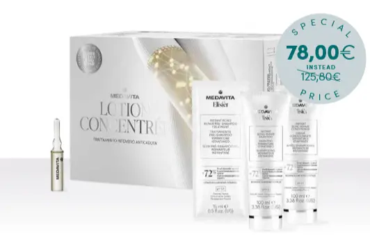 Promo : Medavita Special Edition Lotion Concentrée Box 13 x 6ml + Elisièr Instant Bond Repair 