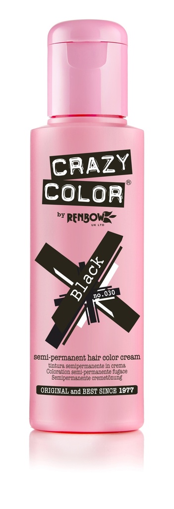 Crazy Color 30 Black