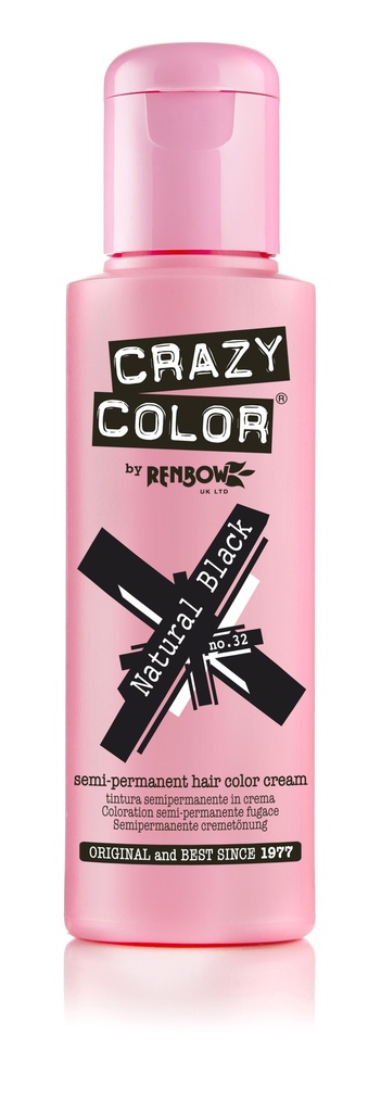 Crazy Color 32 Natural Black