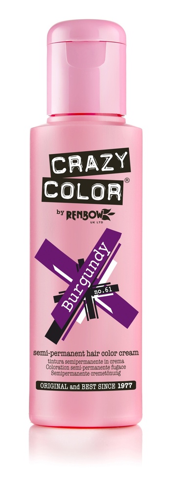 Crazy Color 61 Burgundy