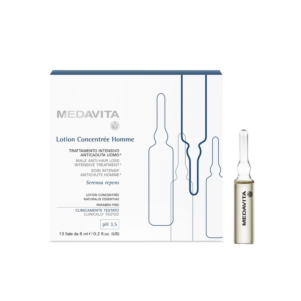 Medavita Lotion Concentrée Homme Anti-Hair loss Intensive Treatment Ampoules 13st.