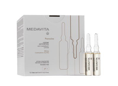 Medavita Puroxine Anti Dandruff Treatment Ampoules  12st.