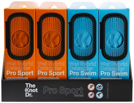 [KNOT-KDPSSW] The Knot Dr.  Pro Sport/Swim Box 8 borstels met display