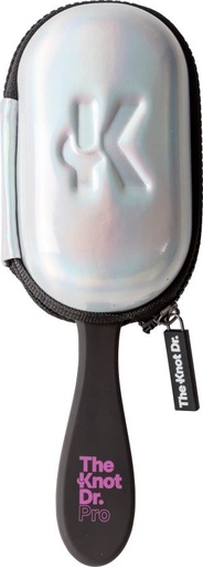 The Knot Dr. Holographic edition of the Pro Black paddle brush