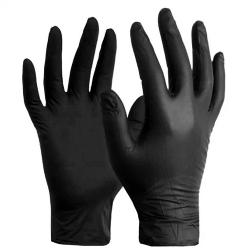 Nitril Handschoenen  Zwart 100st.