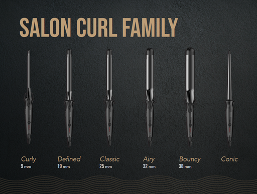 Gama  Professional Curl Family Krultang