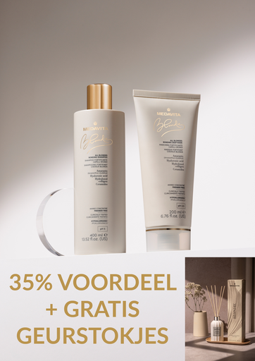 [3010891] PROMO 3B: Koop 3 x Medavita Blondie Shampoo 400ml + Mask 200ml En Ontvang 1 x  GRATIS Geurstokjes