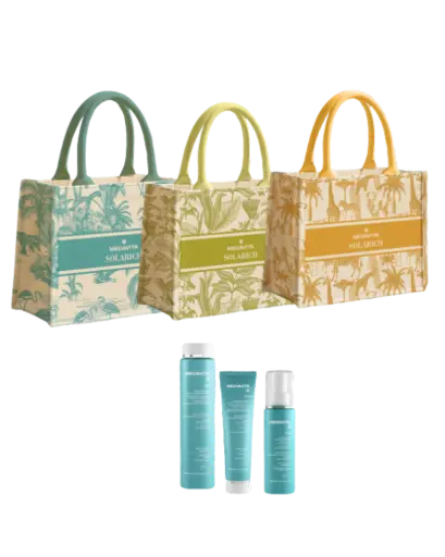 Medavita Solarich Kit 2026  3 Products: Shampoo&Shower - Mask - Miracle 10 in 1 + 1 Free Bag