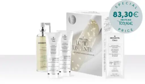 [0126106] Promo : Medavita Special Edition Lotion Concentrée Spray 100ml + Elisièr Instant Bond Repair  