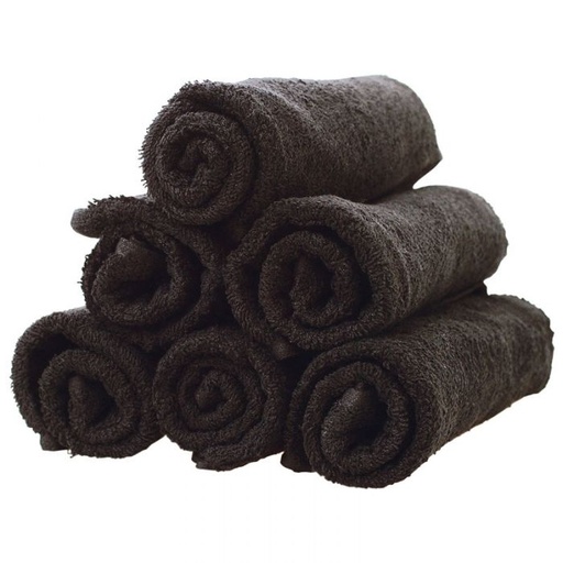 [TOWEL] Zwarte Handdoek - Bleach Resistant