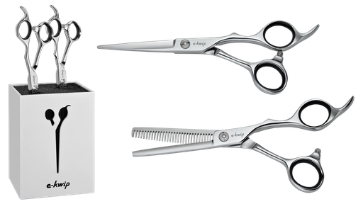 Hair Scissors Hairdresser Scissors e-kwip Education Set - Color