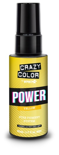 [002554] Crazy Color Power Pigment Yellow